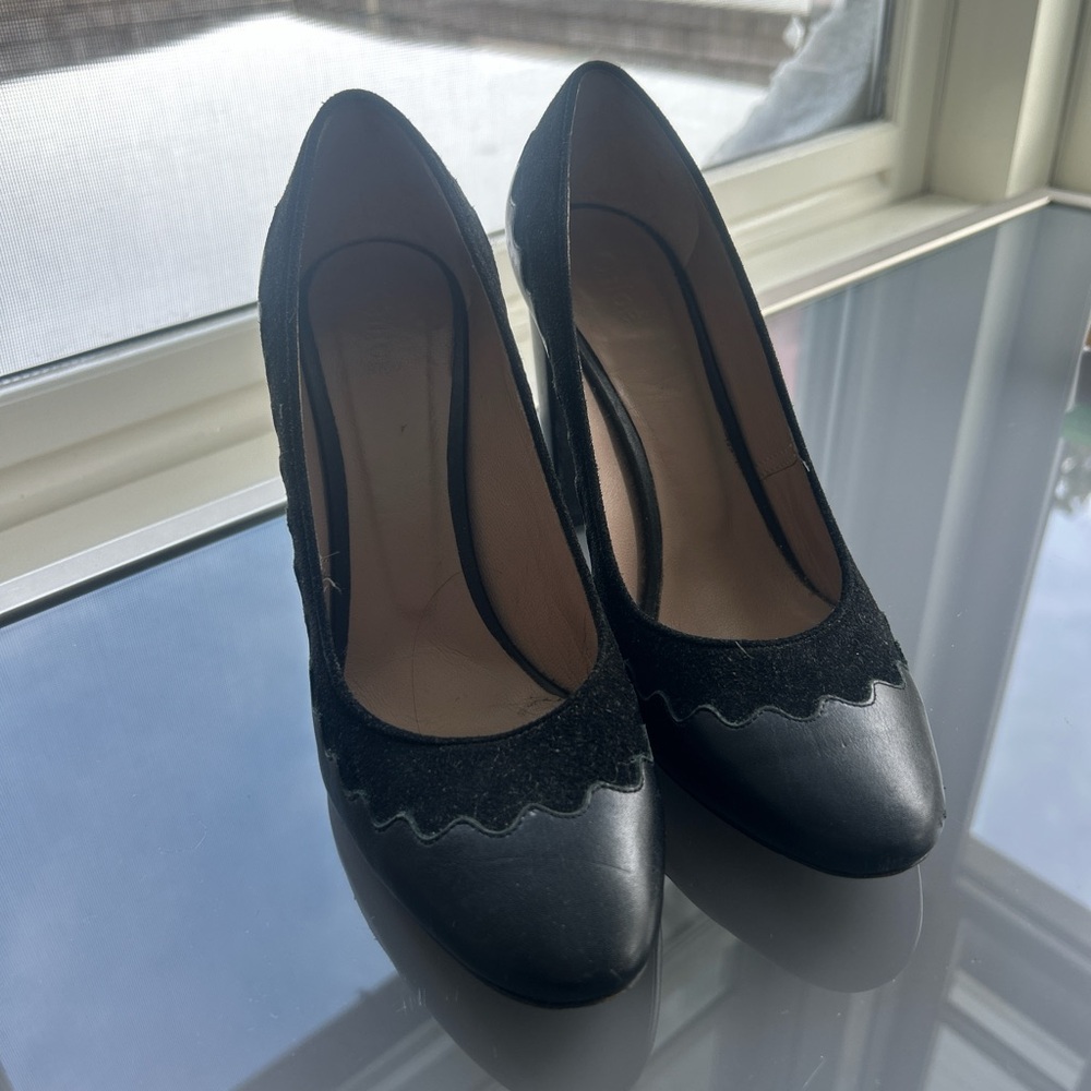 Chloe Elegant Black Women's Pumps
